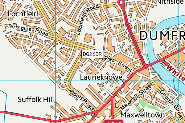 DG2 9DR map - OS VectorMap District (Ordnance Survey) DG2 9DR map - OS VectorMap District (Ordnance Survey)