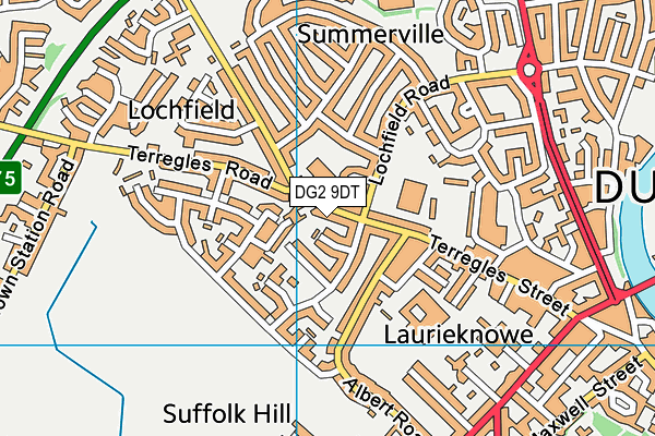 DG2 9DT map - OS VectorMap District (Ordnance Survey) DG2 9DT map - OS VectorMap District (Ordnance Survey)
