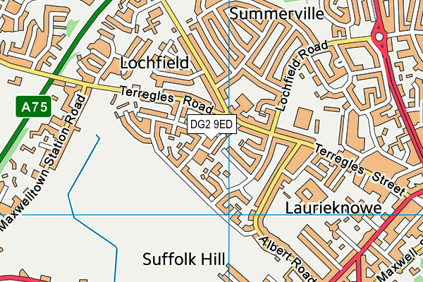 DG2 9ED map - OS VectorMap District (Ordnance Survey) DG2 9ED map - OS VectorMap District (Ordnance Survey)
