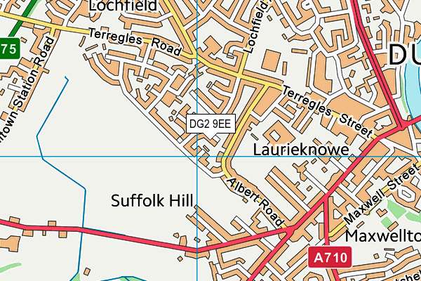 DG2 9EE map - OS VectorMap District (Ordnance Survey) DG2 9EE map - OS VectorMap District (Ordnance Survey)