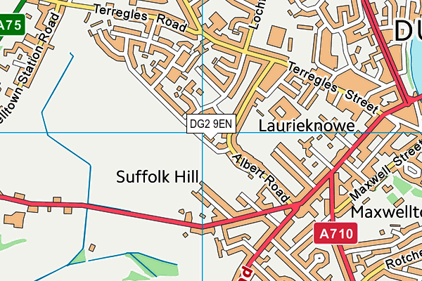 DG2 9EN map - OS VectorMap District (Ordnance Survey) DG2 9EN map - OS VectorMap District (Ordnance Survey)