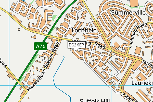 DG2 9EP map - OS VectorMap District (Ordnance Survey) DG2 9EP map - OS VectorMap District (Ordnance Survey)