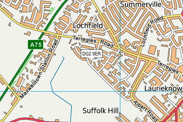 DG2 9ER map - OS VectorMap District (Ordnance Survey) DG2 9ER map - OS VectorMap District (Ordnance Survey)