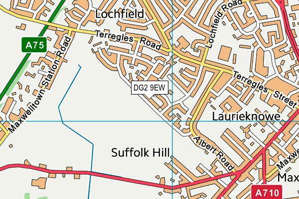 DG2 9EW map - OS VectorMap District (Ordnance Survey) DG2 9EW map - OS VectorMap District (Ordnance Survey)
