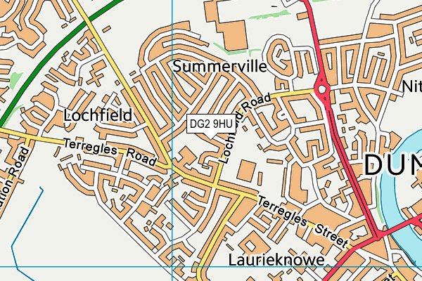 DG2 9HU map - OS VectorMap District (Ordnance Survey) DG2 9HU map - OS VectorMap District (Ordnance Survey)