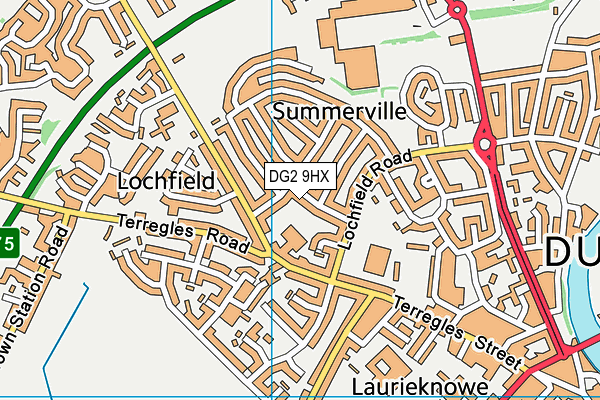 DG2 9HX map - OS VectorMap District (Ordnance Survey) DG2 9HX map - OS VectorMap District (Ordnance Survey)