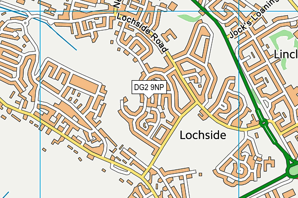 DG2 9NP map - OS VectorMap District (Ordnance Survey) DG2 9NP map - OS VectorMap District (Ordnance Survey)