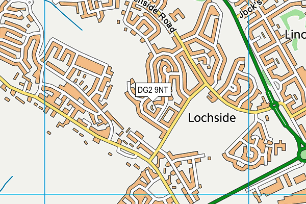 DG2 9NT map - OS VectorMap District (Ordnance Survey) DG2 9NT map - OS VectorMap District (Ordnance Survey)