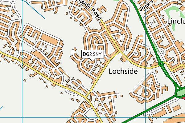 DG2 9NY map - OS VectorMap District (Ordnance Survey) DG2 9NY map - OS VectorMap District (Ordnance Survey)