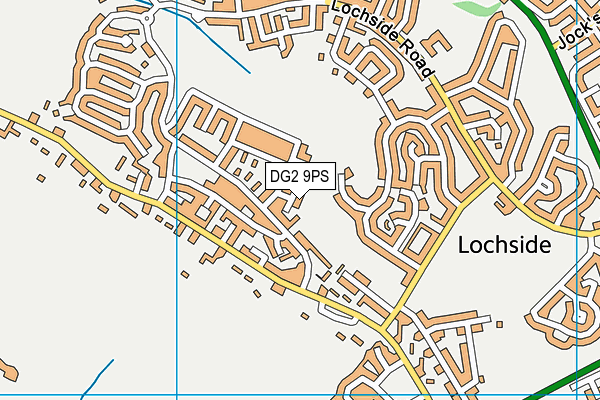 DG2 9PS map - OS VectorMap District (Ordnance Survey) DG2 9PS map - OS VectorMap District (Ordnance Survey)
