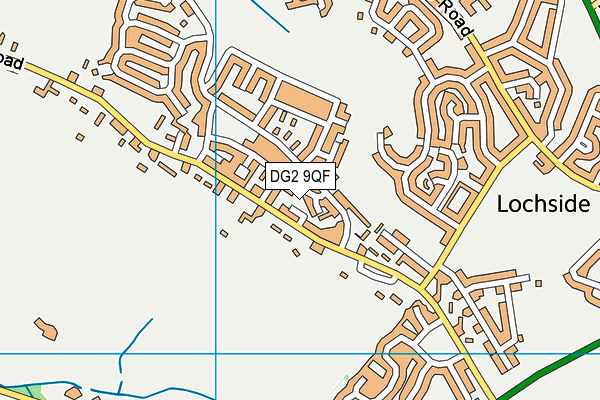 DG2 9QF map - OS VectorMap District (Ordnance Survey) DG2 9QF map - OS VectorMap District (Ordnance Survey)