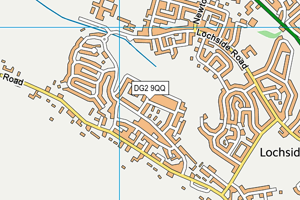 DG2 9QQ map - OS VectorMap District (Ordnance Survey) DG2 9QQ map - OS VectorMap District (Ordnance Survey)