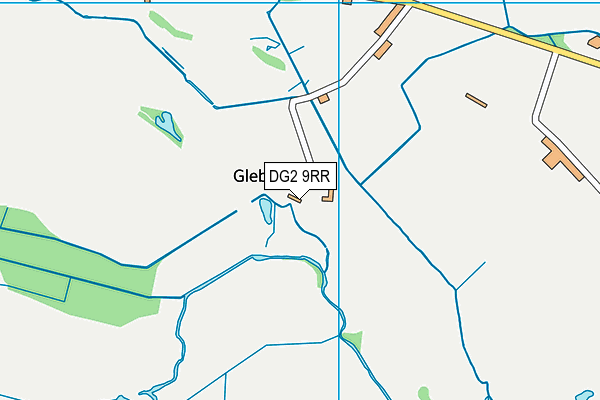 DG2 9RR map - OS VectorMap District (Ordnance Survey) DG2 9RR map - OS VectorMap District (Ordnance Survey)