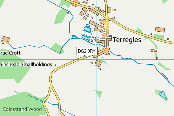 DG2 9RY map - OS VectorMap District (Ordnance Survey) DG2 9RY map - OS VectorMap District (Ordnance Survey)
