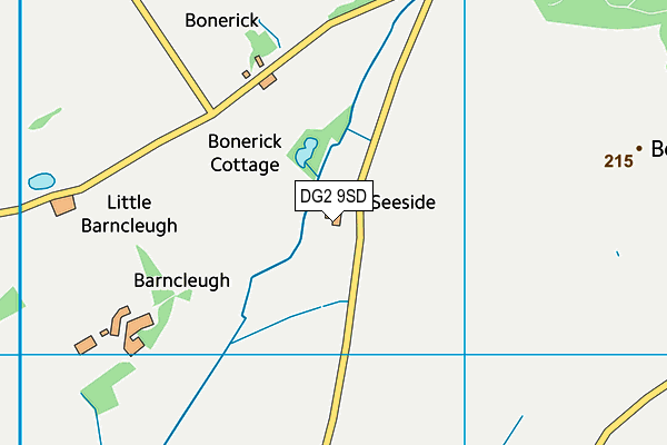 DG2 9SD map - OS VectorMap District (Ordnance Survey) DG2 9SD map - OS VectorMap District (Ordnance Survey)