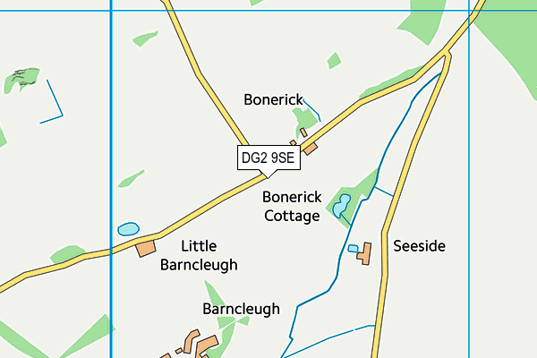 DG2 9SE map - OS VectorMap District (Ordnance Survey) DG2 9SE map - OS VectorMap District (Ordnance Survey)