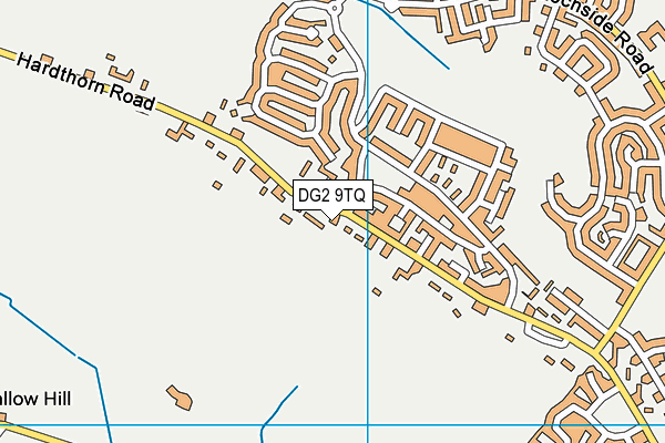 DG2 9TQ map - OS VectorMap District (Ordnance Survey) DG2 9TQ map - OS VectorMap District (Ordnance Survey)