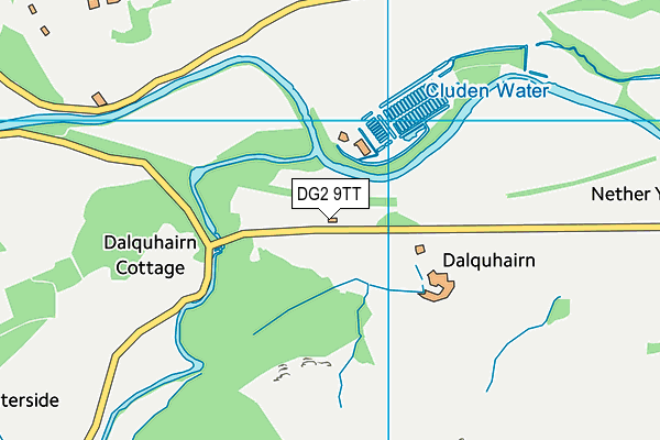 DG2 9TT map - OS VectorMap District (Ordnance Survey) DG2 9TT map - OS VectorMap District (Ordnance Survey)
