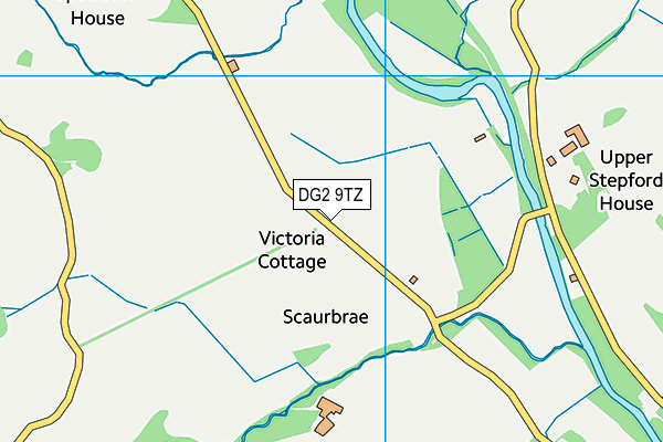 DG2 9TZ map - OS VectorMap District (Ordnance Survey) DG2 9TZ map - OS VectorMap District (Ordnance Survey)