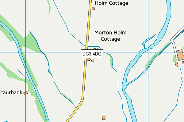 DG3 4DQ map - OS VectorMap District (Ordnance Survey)
