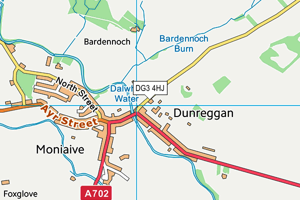 DG3 4HJ map - OS VectorMap District (Ordnance Survey) DG3 4HJ map - OS VectorMap District (Ordnance Survey)