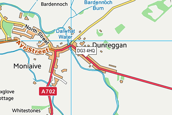 DG3 4HQ map - OS VectorMap District (Ordnance Survey) DG3 4HQ map - OS VectorMap District (Ordnance Survey)