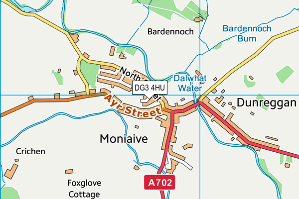 DG3 4HU map - OS VectorMap District (Ordnance Survey)