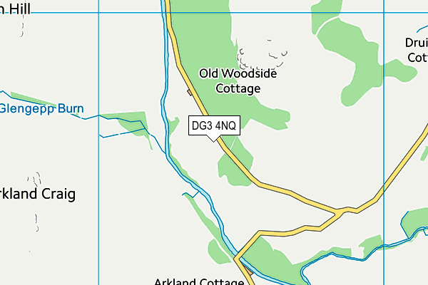 DG3 4NQ map - OS VectorMap District (Ordnance Survey)