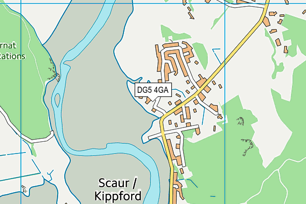 DG5 4GA map - OS VectorMap District (Ordnance Survey) DG5 4GA map - OS VectorMap District (Ordnance Survey)