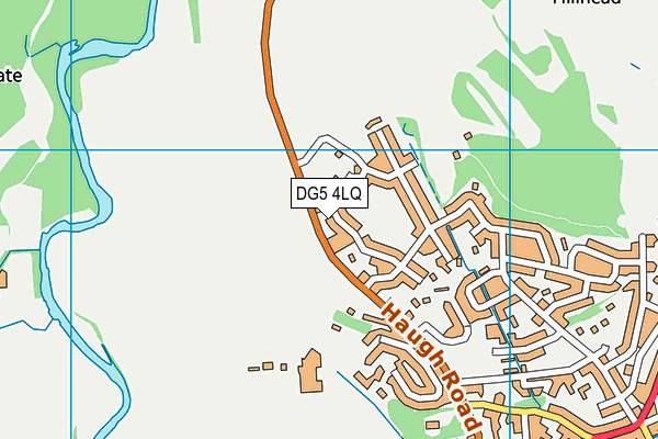 DG5 4LQ map - OS VectorMap District (Ordnance Survey) DG5 4LQ map - OS VectorMap District (Ordnance Survey)