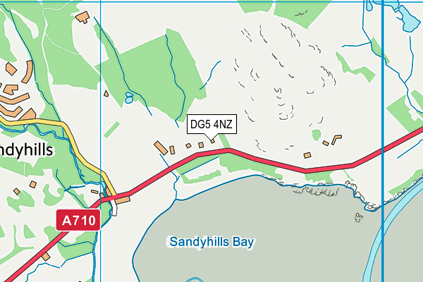 DG5 4NZ map - OS VectorMap District (Ordnance Survey) DG5 4NZ map - OS VectorMap District (Ordnance Survey)