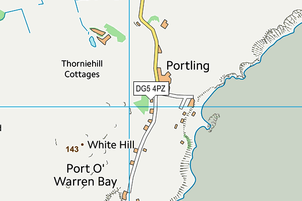 DG5 4PZ map - OS VectorMap District (Ordnance Survey) DG5 4PZ map - OS VectorMap District (Ordnance Survey)