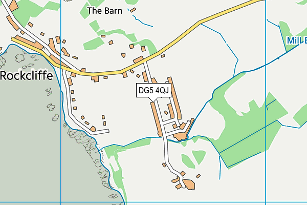DG5 4QJ map - OS VectorMap District (Ordnance Survey) DG5 4QJ map - OS VectorMap District (Ordnance Survey)