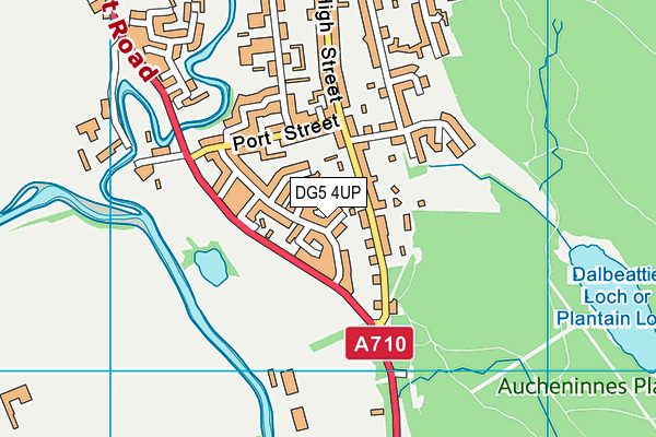 DG5 4UP map - OS VectorMap District (Ordnance Survey) DG5 4UP map - OS VectorMap District (Ordnance Survey)