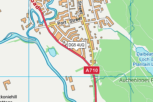 DG5 4UQ map - OS VectorMap District (Ordnance Survey) DG5 4UQ map - OS VectorMap District (Ordnance Survey)