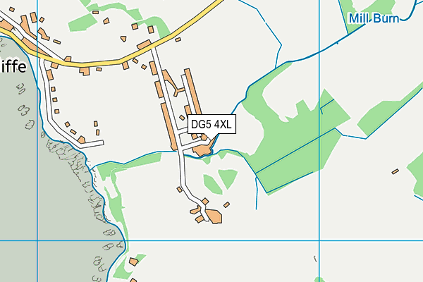 DG5 4XL map - OS VectorMap District (Ordnance Survey) DG5 4XL map - OS VectorMap District (Ordnance Survey)