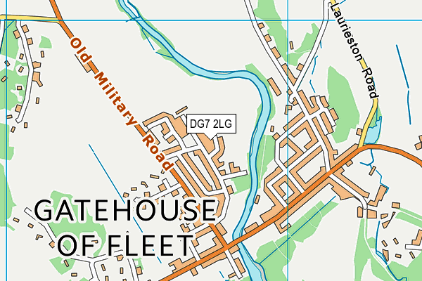DG7 2LG map - OS VectorMap District (Ordnance Survey) DG7 2LG map - OS VectorMap District (Ordnance Survey)