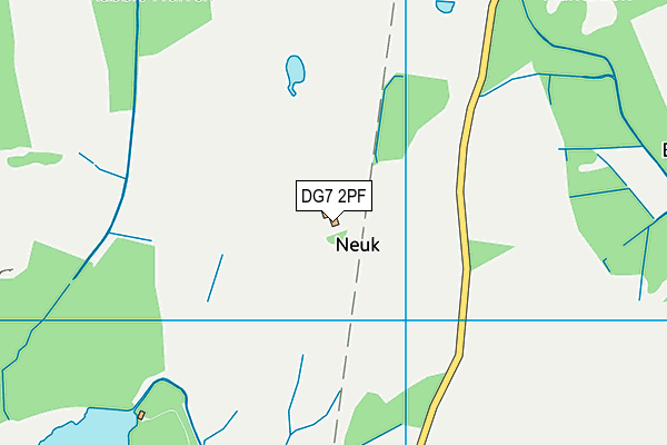 DG7 2PF map - OS VectorMap District (Ordnance Survey) DG7 2PF map - OS VectorMap District (Ordnance Survey)