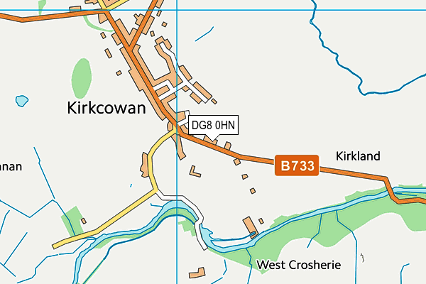 DG8 0HN map - OS VectorMap District (Ordnance Survey) DG8 0HN map - OS VectorMap District (Ordnance Survey)