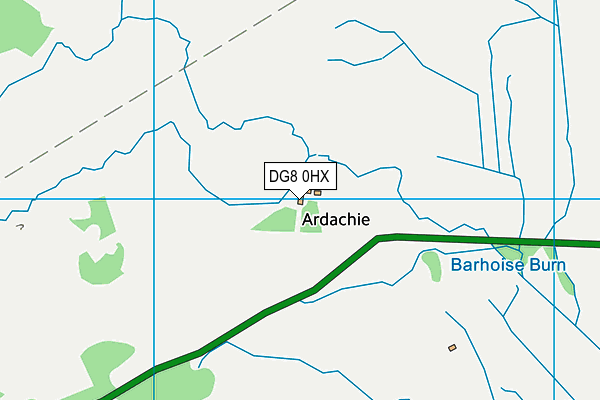 DG8 0HX map - OS VectorMap District (Ordnance Survey) DG8 0HX map - OS VectorMap District (Ordnance Survey)