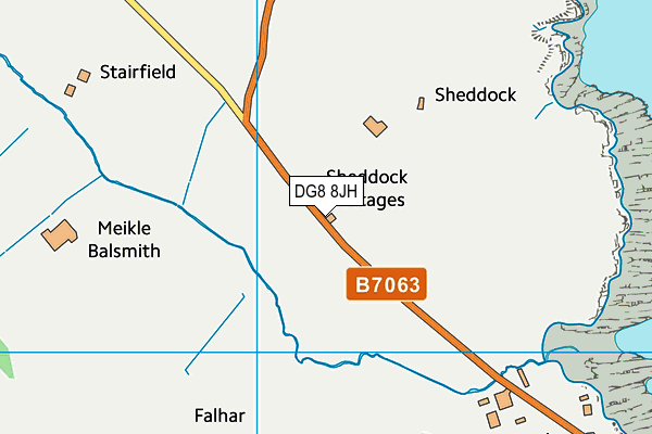 DG8 8JH map - OS VectorMap District (Ordnance Survey) DG8 8JH map - OS VectorMap District (Ordnance Survey)