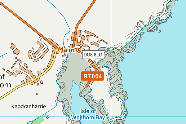 DG8 8LG map - OS VectorMap District (Ordnance Survey) DG8 8LG map - OS VectorMap District (Ordnance Survey)