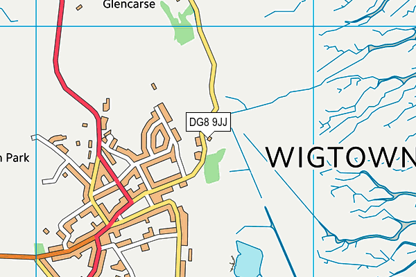 DG8 9JJ map - OS VectorMap District (Ordnance Survey) DG8 9JJ map - OS VectorMap District (Ordnance Survey)