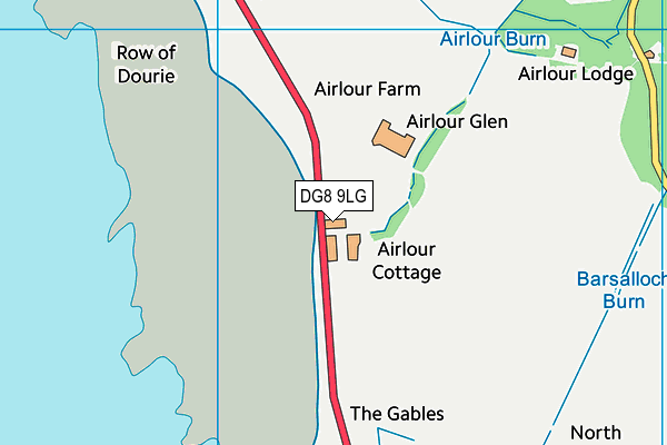 DG8 9LG map - OS VectorMap District (Ordnance Survey) DG8 9LG map - OS VectorMap District (Ordnance Survey)