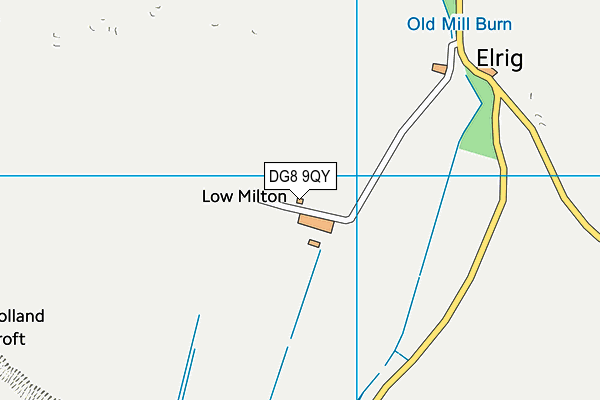 DG8 9QY map - OS VectorMap District (Ordnance Survey) DG8 9QY map - OS VectorMap District (Ordnance Survey)