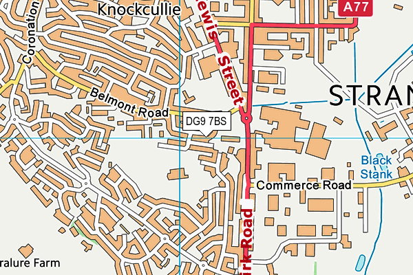 DG9 7BS map - OS VectorMap District (Ordnance Survey) DG9 7BS map - OS VectorMap District (Ordnance Survey)