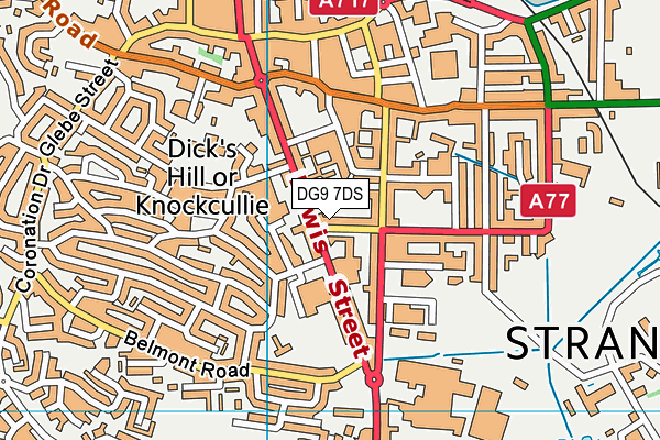 DG9 7DS map - OS VectorMap District (Ordnance Survey) DG9 7DS map - OS VectorMap District (Ordnance Survey)