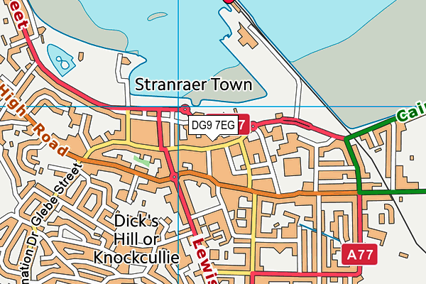 DG9 7EG map - OS VectorMap District (Ordnance Survey) DG9 7EG map - OS VectorMap District (Ordnance Survey)