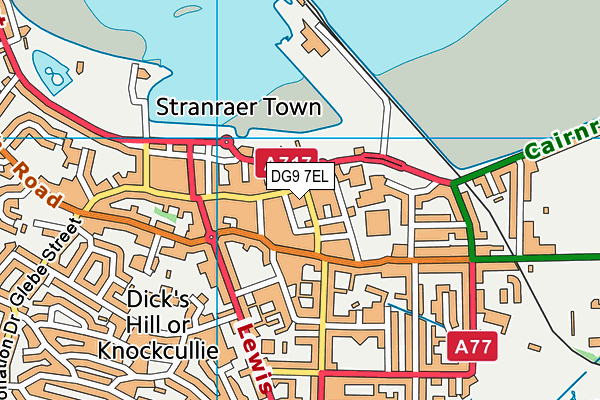 DG9 7EL map - OS VectorMap District (Ordnance Survey) DG9 7EL map - OS VectorMap District (Ordnance Survey)