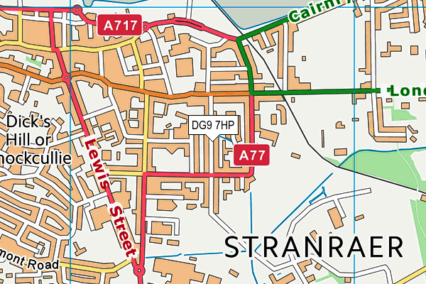 DG9 7HP map - OS VectorMap District (Ordnance Survey) DG9 7HP map - OS VectorMap District (Ordnance Survey)